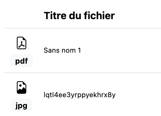 QR Codes pour fichiers