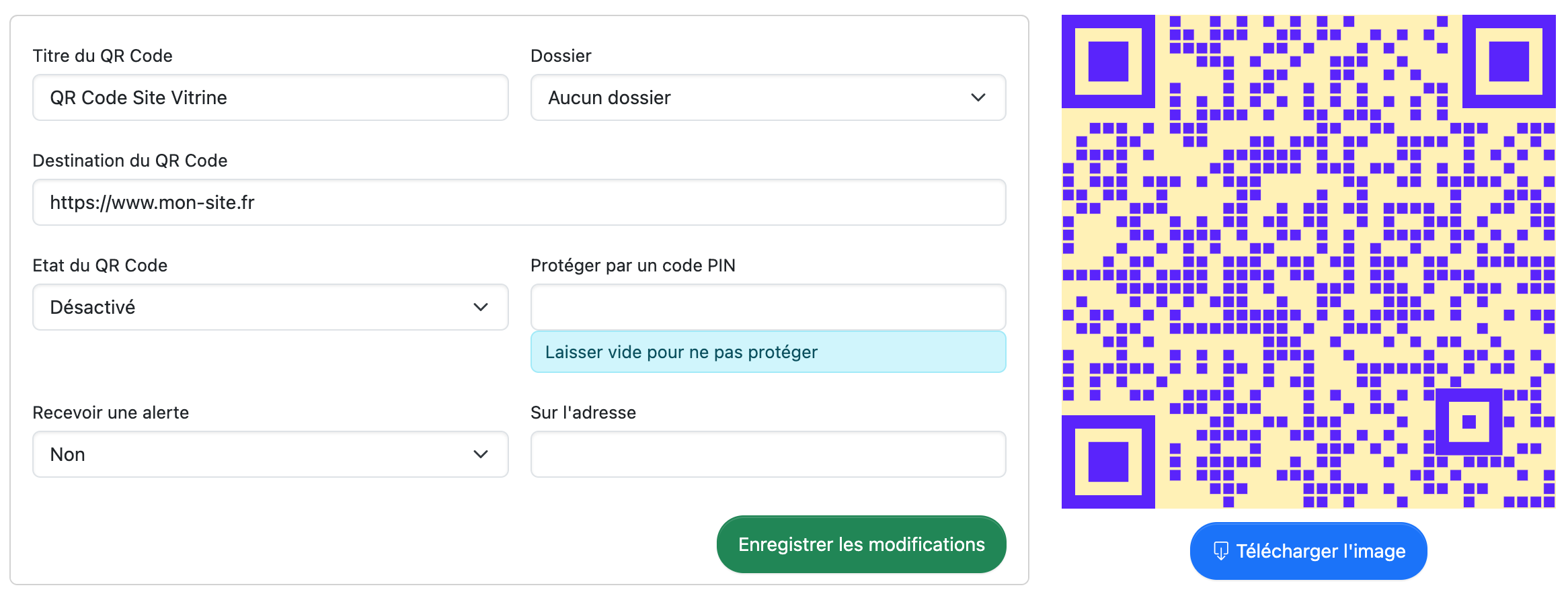 Générateur de QR Codes professionnels